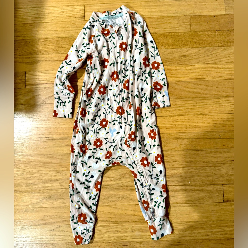 Loulou Lollipop Vancouver Floral Sleeper